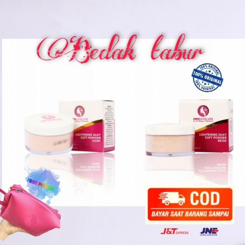 DRW SKINCARE BEDAK BEDAK TABUR SOFT POWDER ORI TERLARIS BPOM MURAH