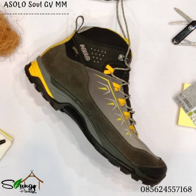Sepatu Gunung / Sepatu Hiking Asolo Soul GV MM Waterproof Original