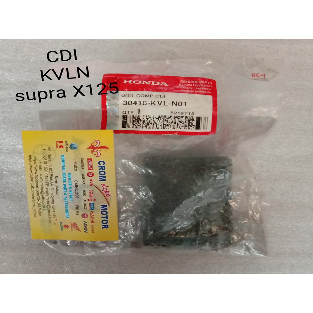 CDI KVLN0 HGP SupraX125Karbu ORI New CDI