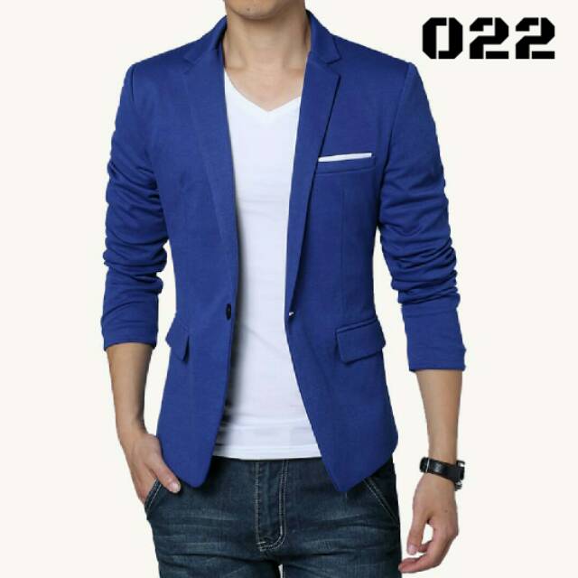 Blazer biru