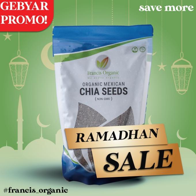 

Organic Chia Seeds 500grams (Francis Organic)