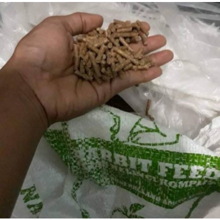 Makanan Kelinci Pakan Kelinci Camilan Kelinci Pellet Kelinci 100 gr TERMURAH