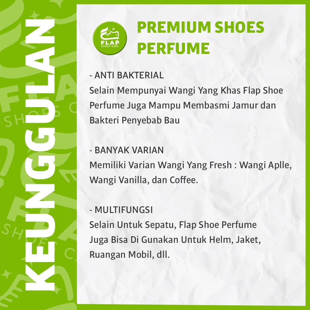 Flap Shoes Care Pewangi Sepatu Anti Bau dan Bakteri