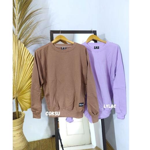 [GF.26Au22a] sweater basis polos crewneck size M, L, XL, XXL