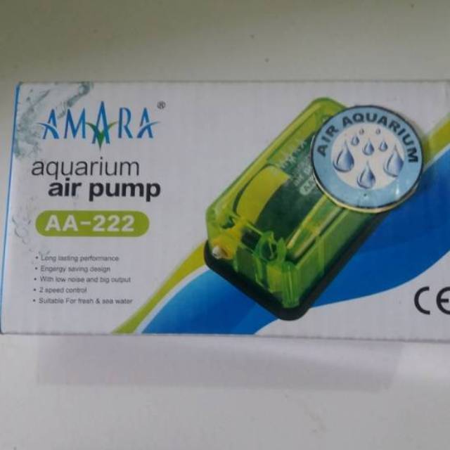 PAKET KOMPLIT GELEMBUNG UDARA AQUARIUM KOLAM SATU LUBANG