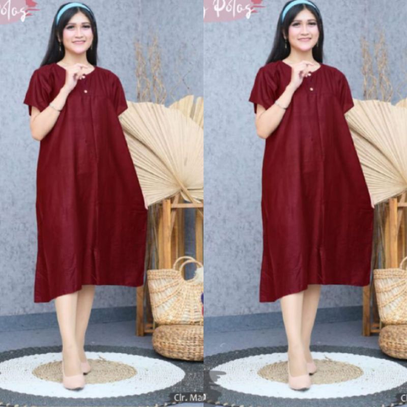 DASTER JUMBO POLOS WANITA TERABRU // Daster jumbo // daster polos // daster kekinian // daster terbaru wanita bahan rayon ld 105