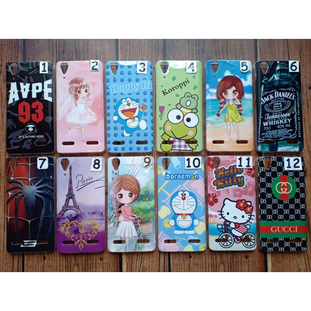 LENOVO A6000 SOFT CASE SOFTSHELL GAMBAR/SILIKON/CASING LENOVO A6000