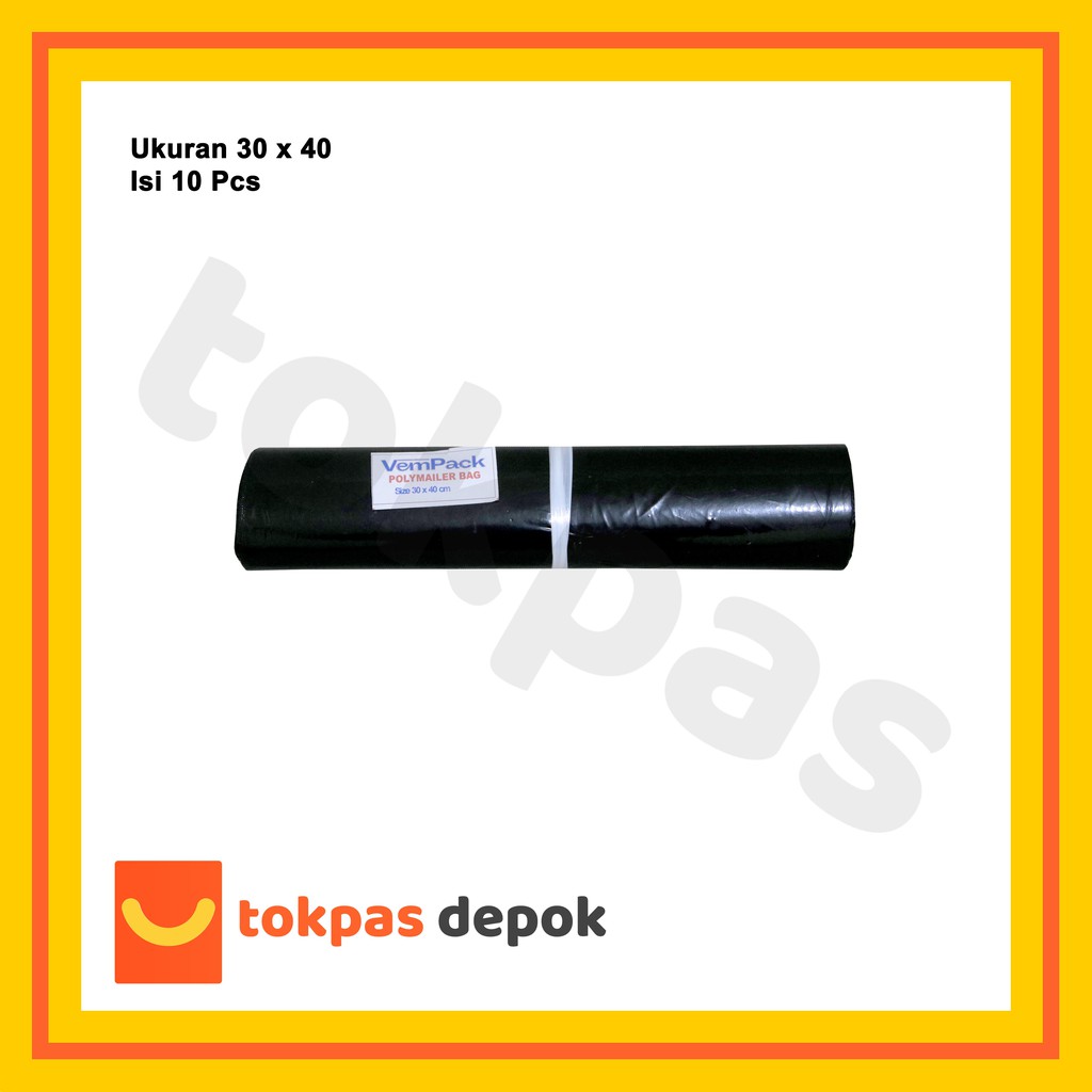 

Plastik Polymailer 30 x 40 Isi 10 pcs Plastik Packing Warna