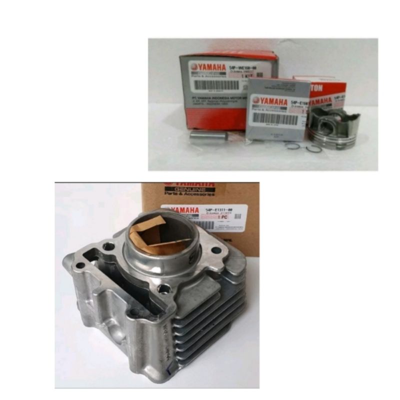 Blok Seher Blok Cylinder Piston Kit Standar Mio J Mio Soul GT X-Ride 115 Yamaha Original 54P