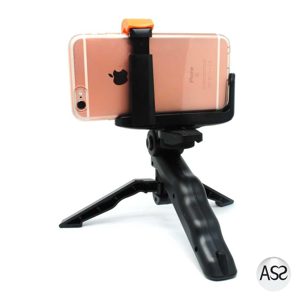 ASS Shop - Universal Holder L Clamp Orange Flip for Smartphone up to 6 Inch