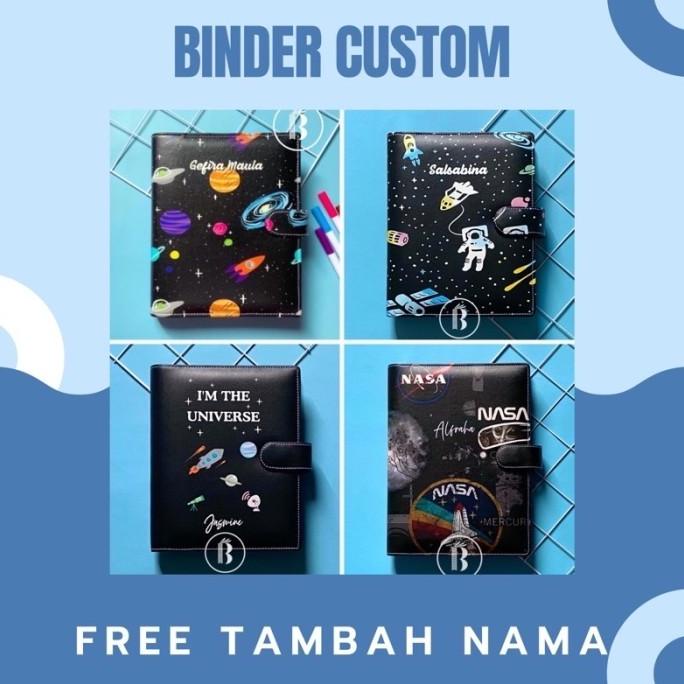 

Office & Stationery | Document Organizer | Binder Custom Galaxy Space Universe Free Tambah Nama A5 B5 A6 | Best Seller