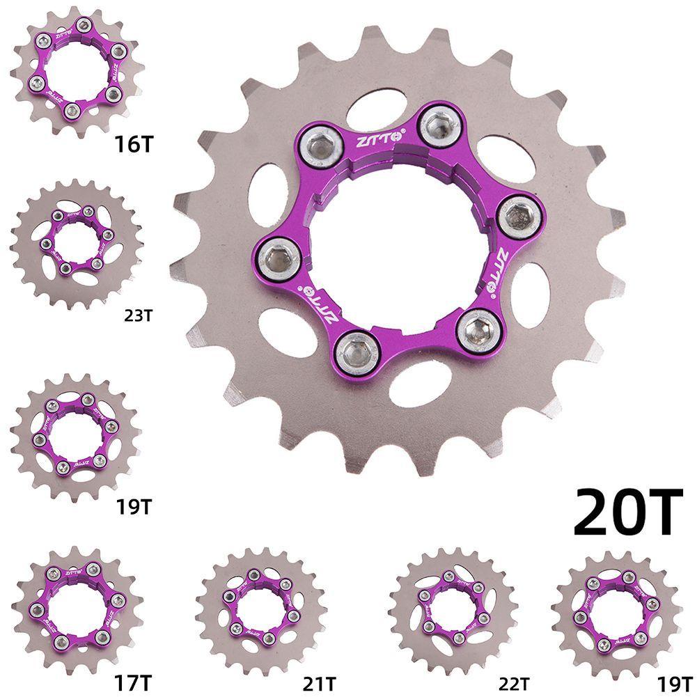 Lanfy MTB Single Speed Kaset K7 19T 20T 21T Kaset Sepeda Kaset Cog BMX Sprocket Sepeda Freewheel Satu Kecepatan Cog