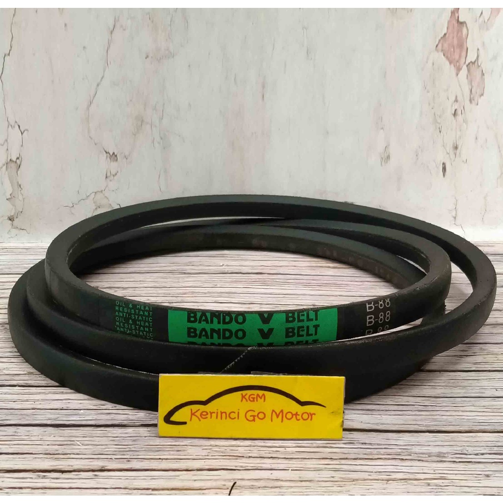 BANDO VAN BELT B-88 V BELT TALI KIPAS B88 FAN BELT VANBELT POLOS B-88