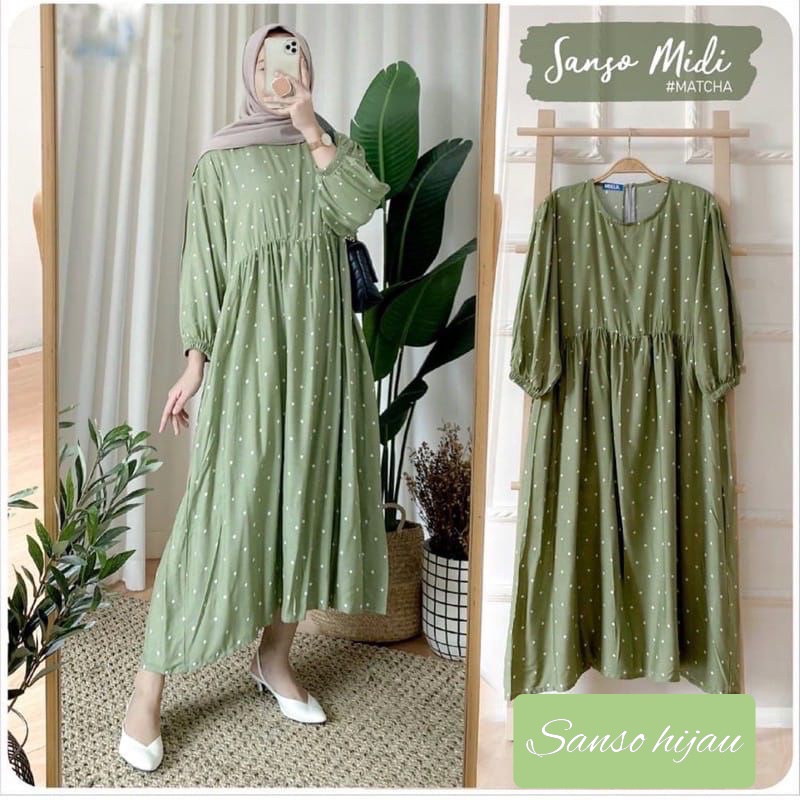 Midi dress /Dress Korean style /Midi Dress Muslim /Midi dress Rayon/ midi dress hitam/ Midi Dress Korea /Midi Dress motif / Mididress Wanita / Midi Dress kekininan / Midi dres wanita /Midi Dress Muslim / Dress wanita/ Dress muslim wanita/ MIDI DRESS RAYON