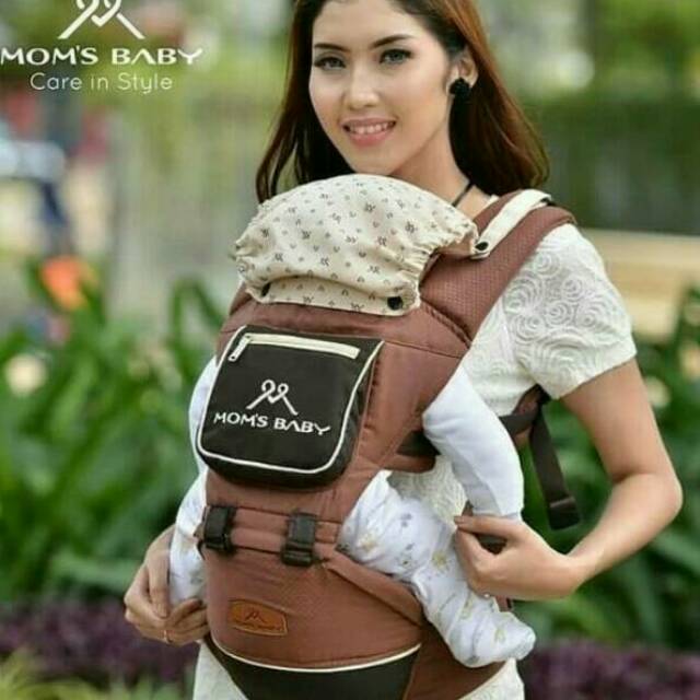 Gendongan hipseat moms baby