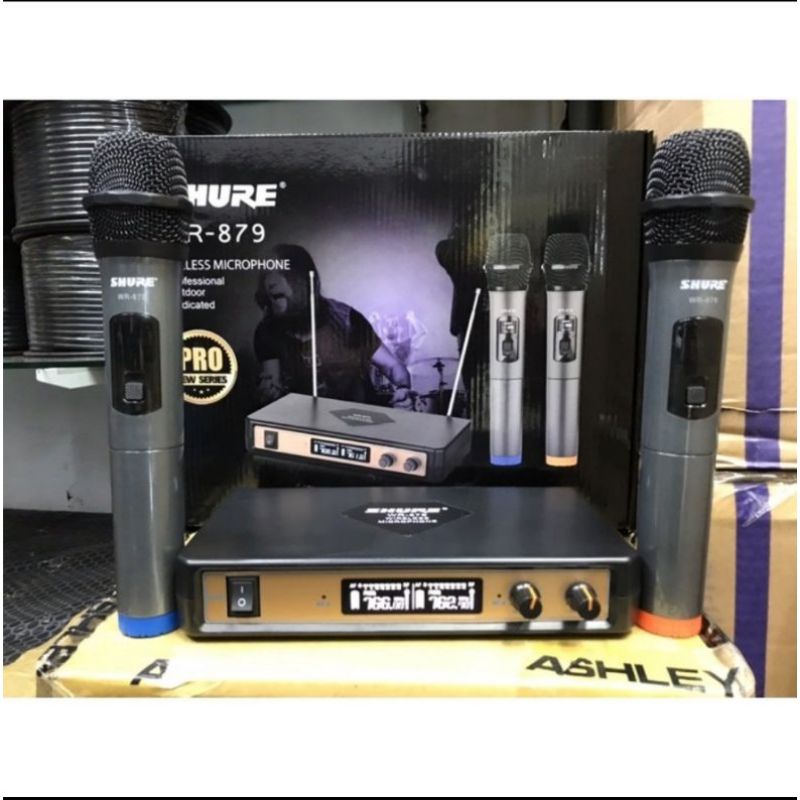 Mic wireless shure wr879 /wr879