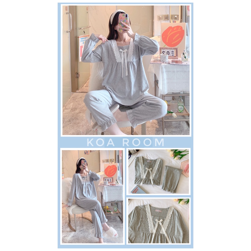 KOA MATERNITY PIYAMA SET ( BAJU TIDUR BUMIL/MENYUSUI )