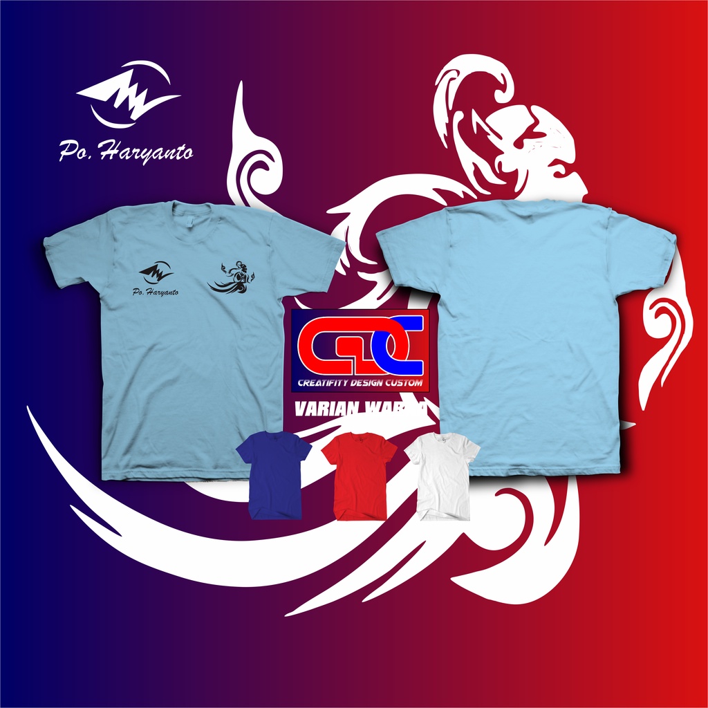 [BISA COD] KAOS BAJU PO HARYANTO WAYANG PREMIUM - KAOS BISMANIA - KAOS DISTRO BUS