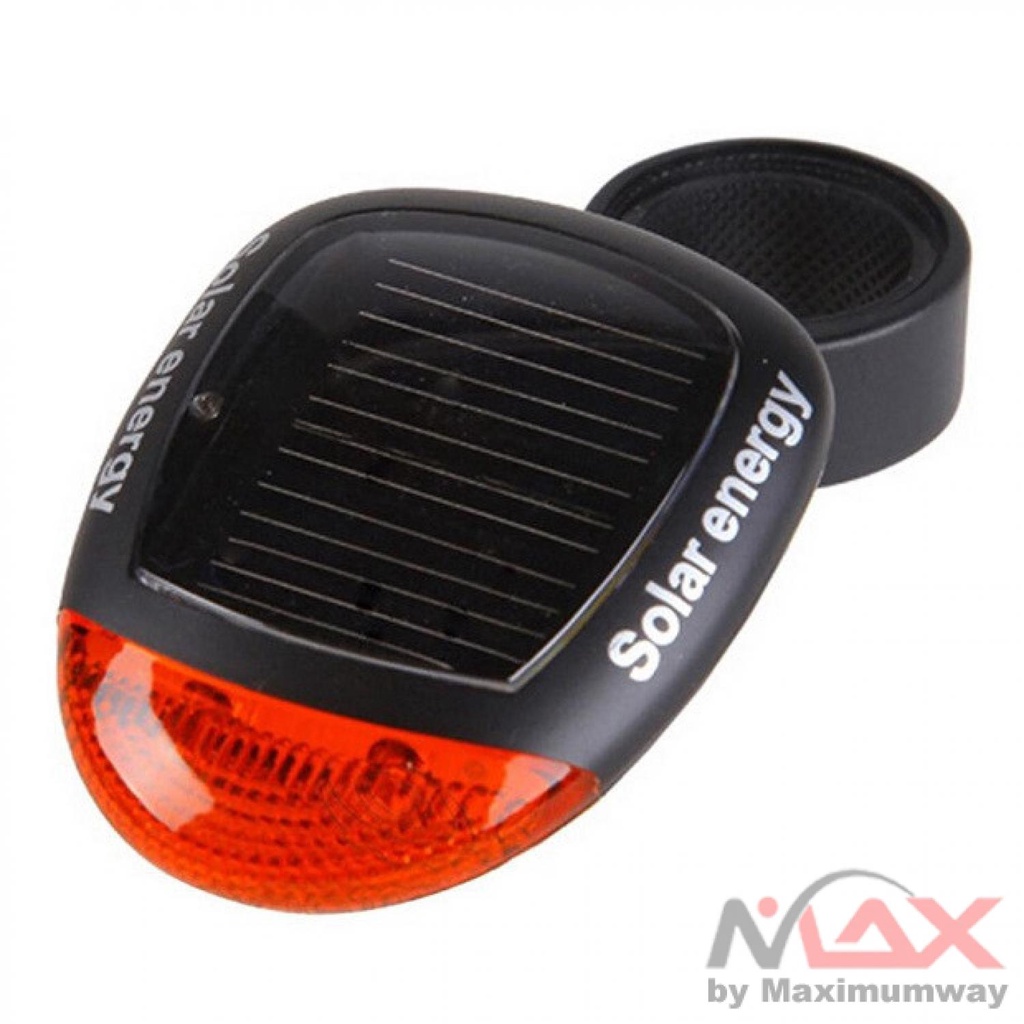 Lampu Rambu Sepeda tenaga surya Solar Bicyle Taillight Warning Light solar panel aksesoris MTB