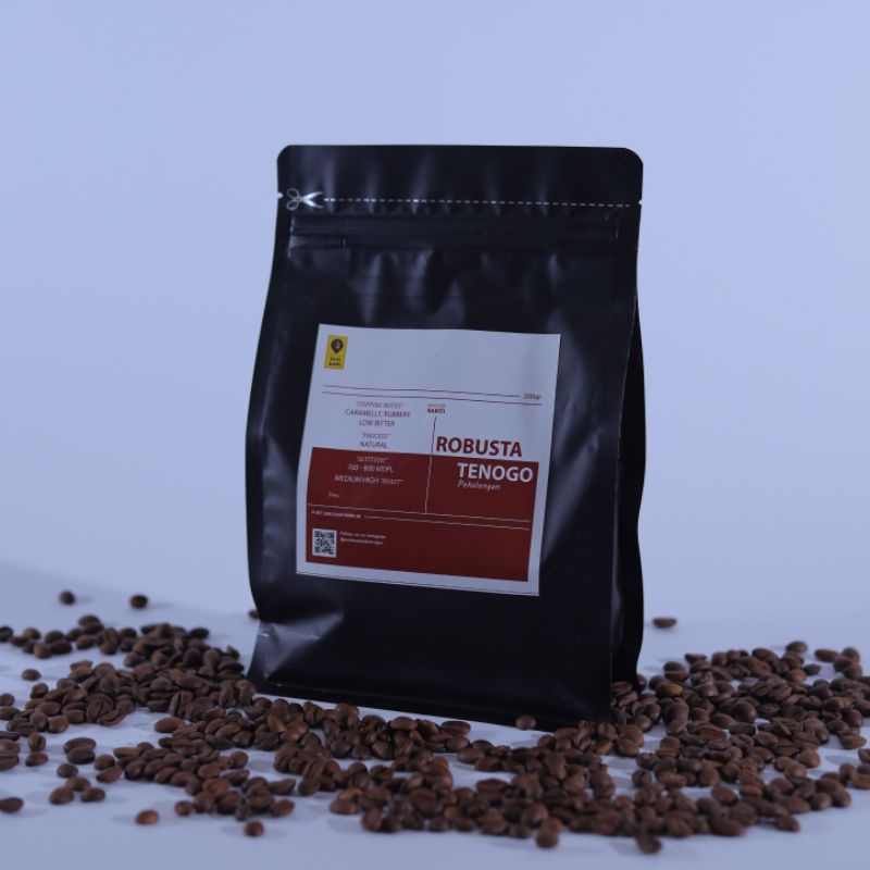 

Kopi Robusta Pekalongan Tenogo Premium 500gram - Roasted Bean & Powder/Bubuk