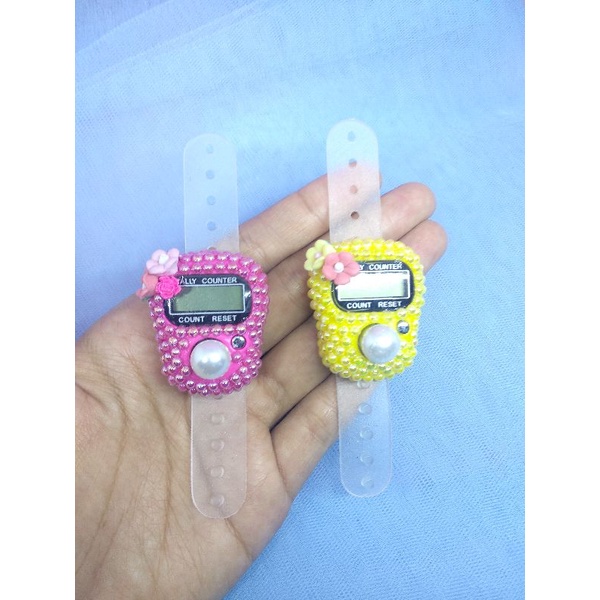 Tasbih digital hias / tasbih cantik / tasbih hias manik manik