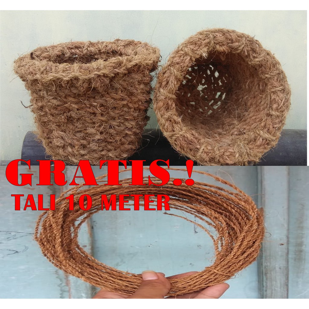 Pot Sabut Kelapa Untuk Anggrek - TERLARIS