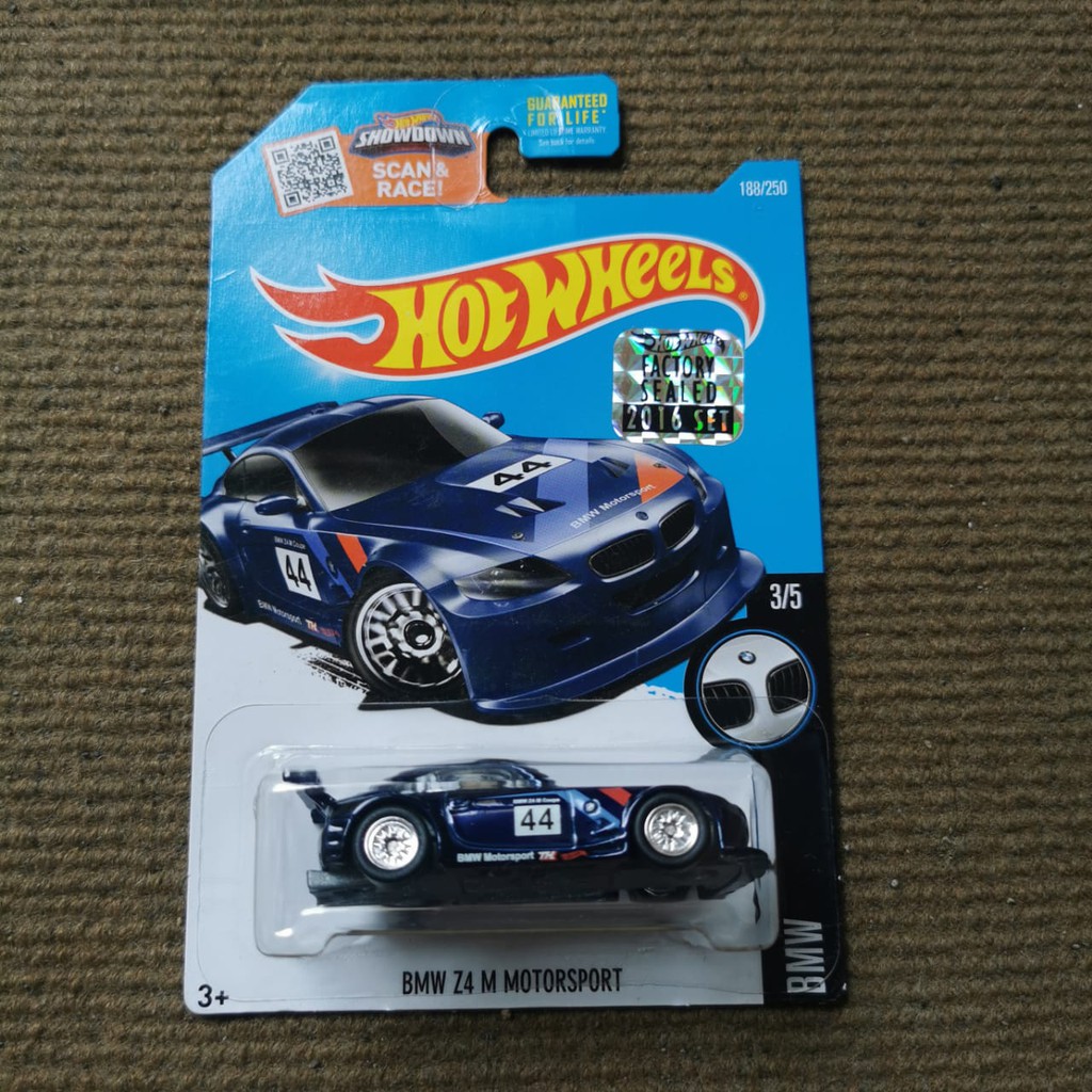 Hot Wheels BMW Z4 M Motorsport FS 2016 THS Super Treasure Hunt $TH HW Hotwheels Mobil Mainan Anak