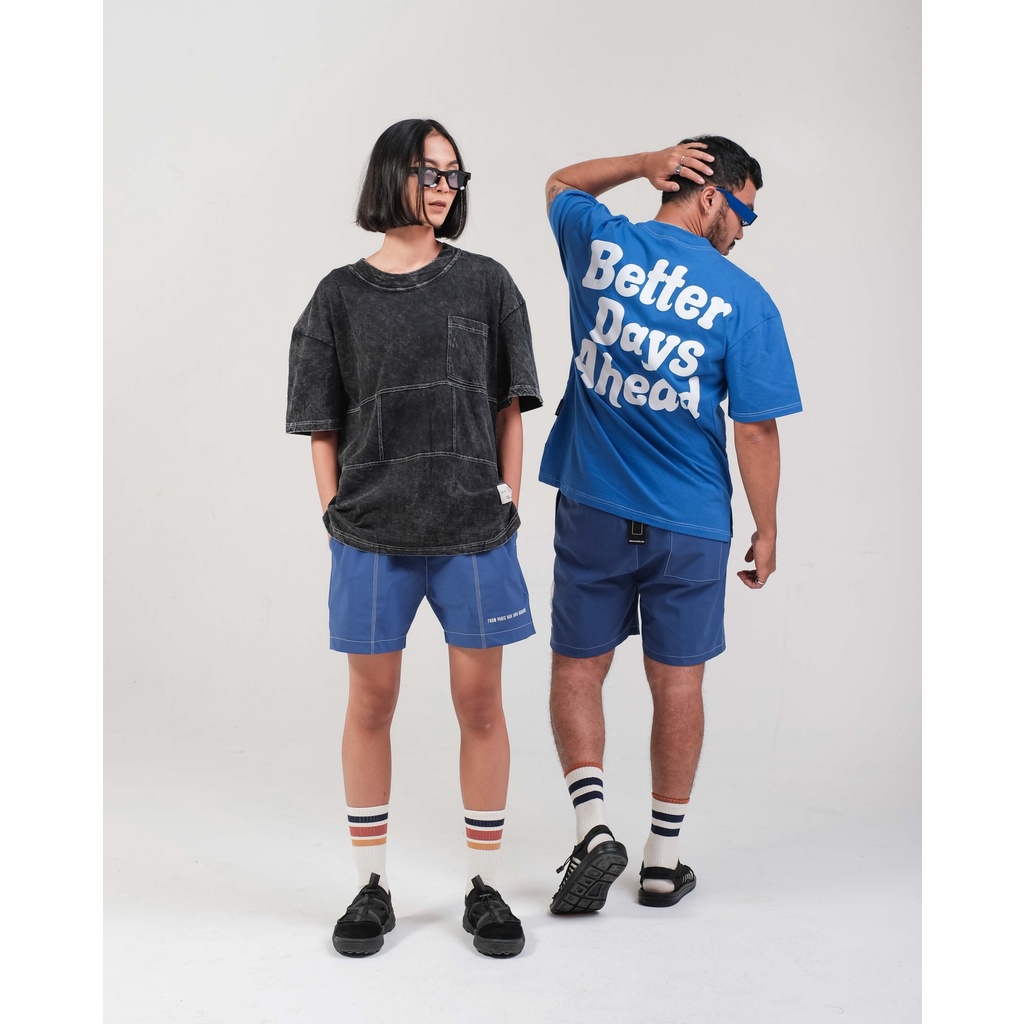 JAVAJONES Oversized Tee Vintage Washed Gael |Tee Pocket