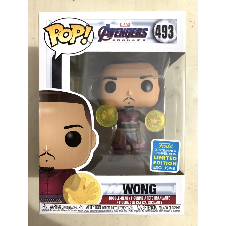 Funko POP Marvel: AVENGERS Endgame - Wong with Rune [SDCC 2019]