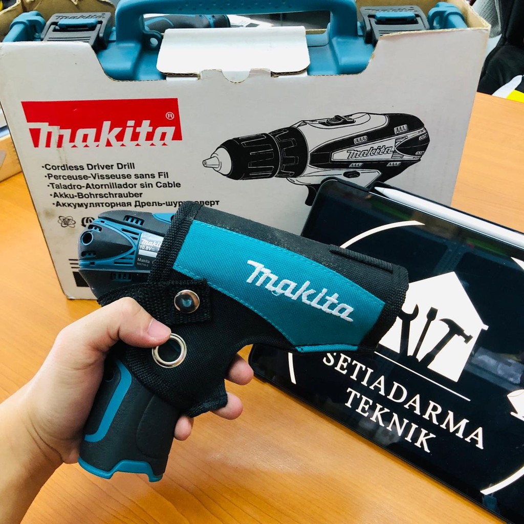 MESIN BOR CORDLESS DRILL MAKITA  DF330DWE (UNIT + BOX PLASTIK ONLY)
