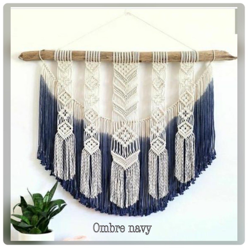 macrame weav ombre