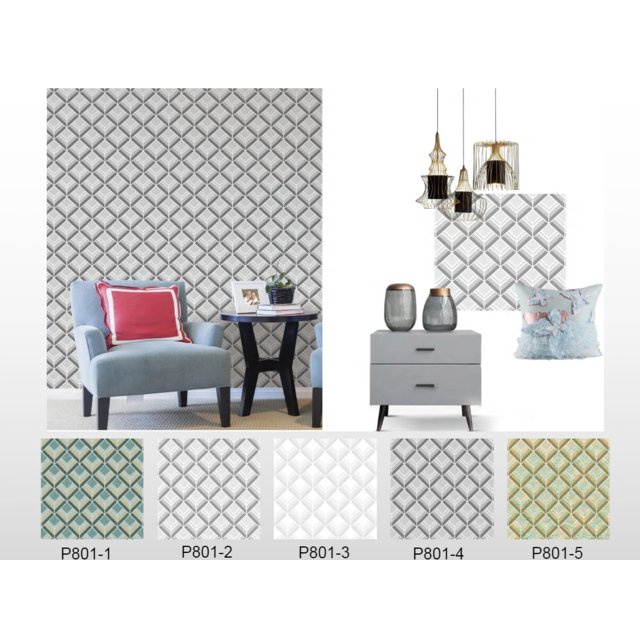 WALLPAPER VINYL MURAH 3D BACKGROUND DINDING TV PREMIUM