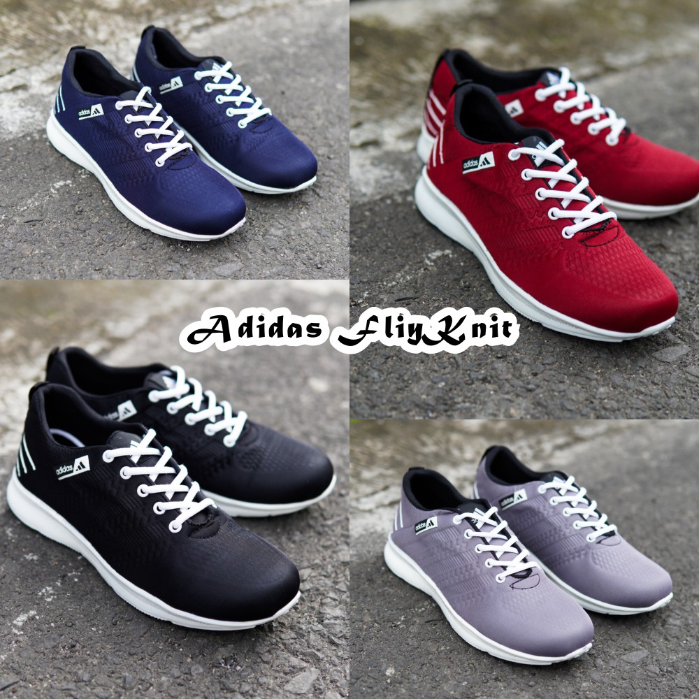 Sepatu olahraga Running Adidas FlyKnit Model Terbaru