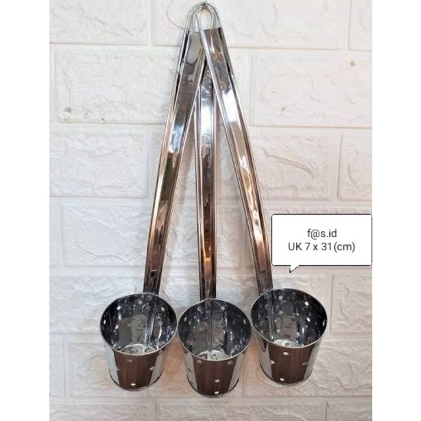 Saringan serok mie kocok / Gayung Mie Baso kocok / Saringan Mie Ayam