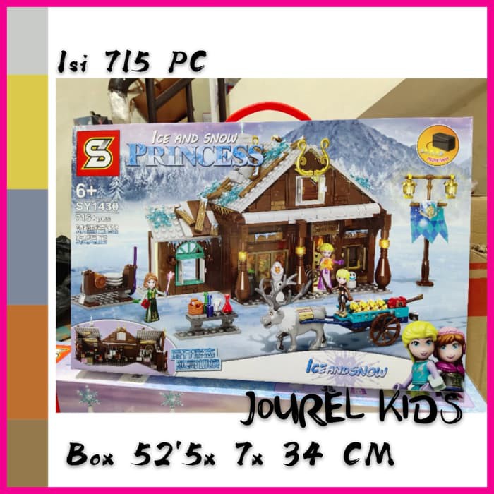 JK -  Mainan Lego Princess Frozen 2 Sy1430 Brick Minifigure Disney Sy 1430
