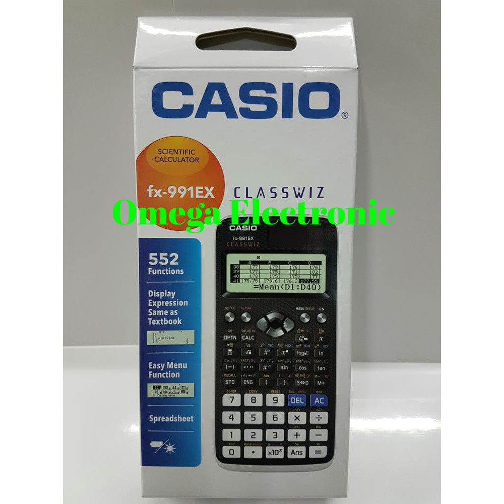 

Casio FX 991 EX Scientific Kalkulator FX 991EX Calculator Kuliah Kalkulator