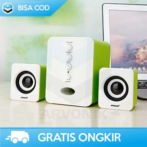 SPEAKER STEREO 2.1 AKTIF SUBWOOFER 6 inch BY SADA D-202 USB POWER ORI