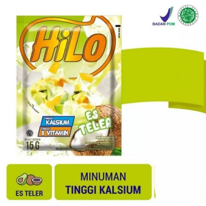 Hilo es teller / es ketan hitam sachet 15 gram