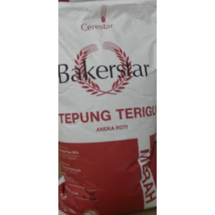 

TEPUNG BAKERSTAR MERAH 25Kg