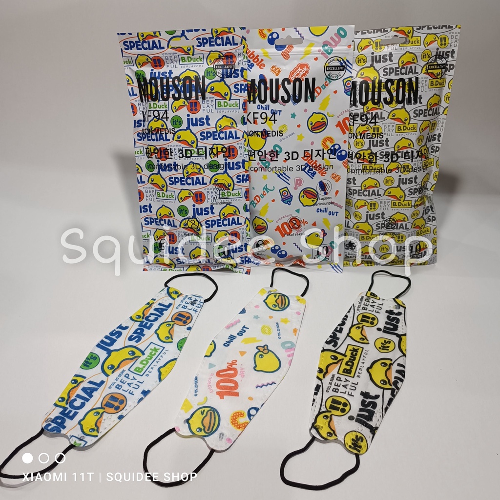 MOUSON KF94 Masker untuk dewasa / Masker 4 Ply isi 10pcs