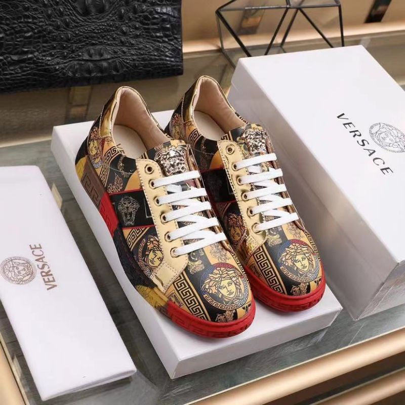 sepatu pria sneaker vers4ce mirror shoes run away cowok P1SHOES new branded top