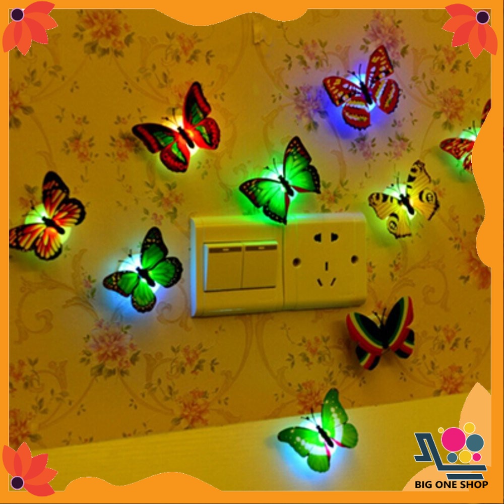 LED Kupu Kupu / Lampu Kupu Led Berubah 7 Warna / LED Butterfly/ LED Dekorasi