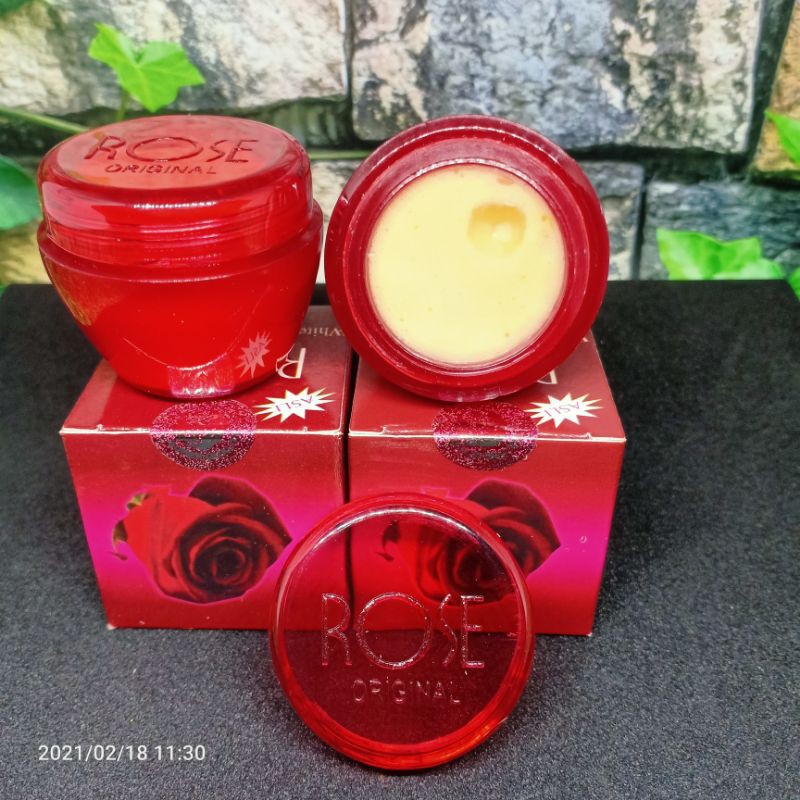 [12 PCS] CREAM ROSE TIMBUL BPOM HOLO HATI HERLINA INDAH