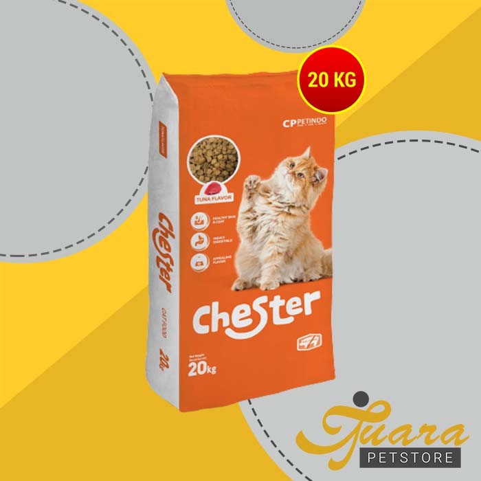 Chester Cat Food Adult Makanan Kucing Dewasa Tuna 20 Kg