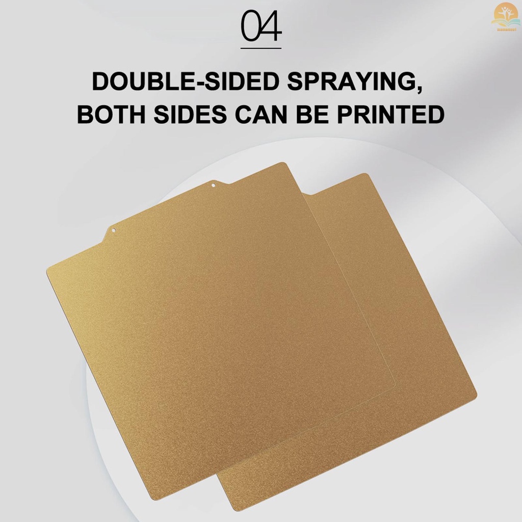 235x235mm Double Sided PEI Surface Removable Flexible Spring Steel Sheet Bed Plate and Magnetic Sticker Base 3D Printer Accessories Compatible with Creality CR-6 SE Ender-3S Pro V2 Ender-3/V2/Pro Artillery Hornet Two Trees Bluer V2 Sapphire Pro