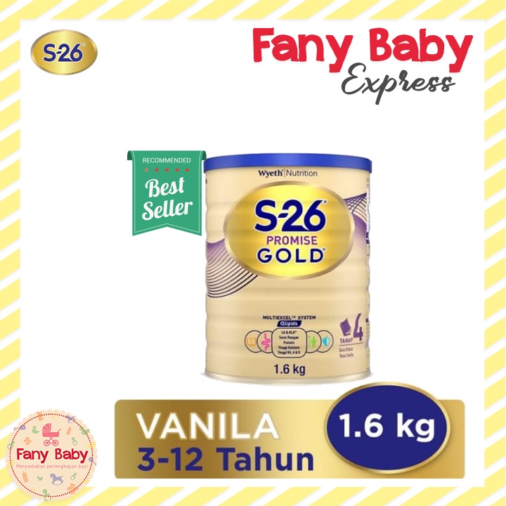 S26 GOLD TAHAP 3 - 4 /1600GR (PROCAL GOLD / PROMISE GOLD) [BEST SELLER]