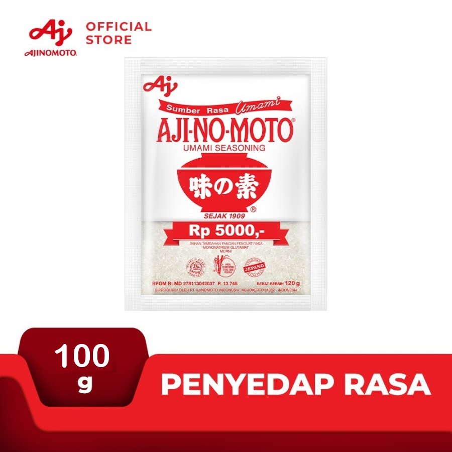 

AJI-NO-MOTO® Penyedap Rasa MSG Ajinomoto 100g