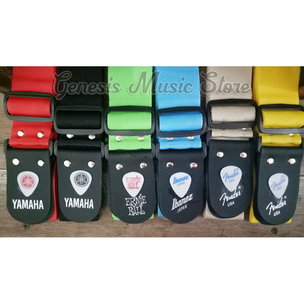 Tali Strap Gitar Akustik / Bass / Sabuk Tali Penggantung Selempang