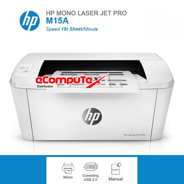 PRINTER HP LASERJET M15A / HP   LASER JET M 15 A / M15 A PRINT   A4 GARANSI RESMI