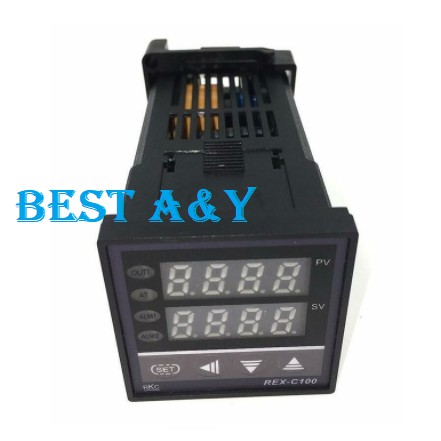 Digital PID Thermostat Temperature Controller RKC REX C-100FK02 Multi Sensor PT100